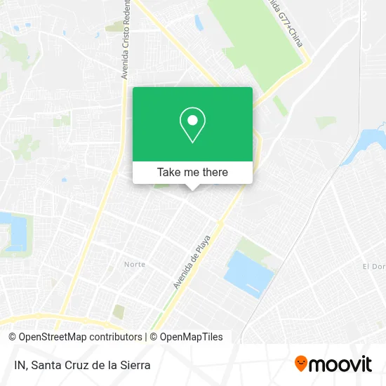 In map