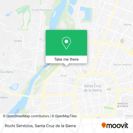 Rochi Servicios map