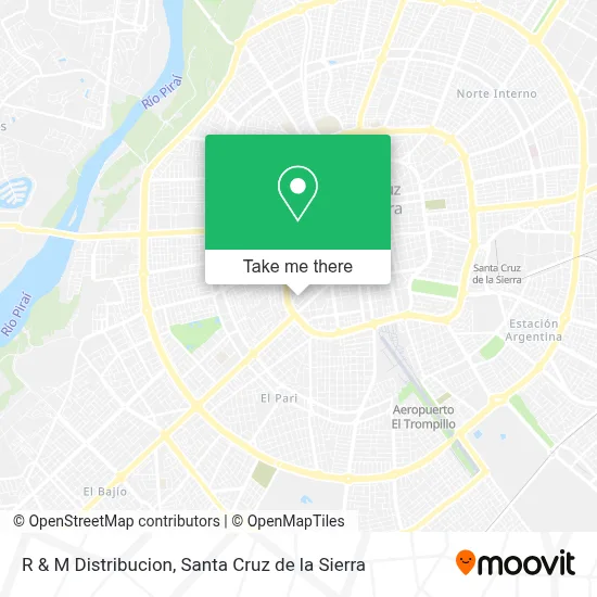 R & M Distribucion map