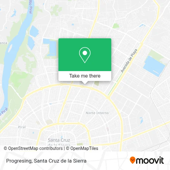 Progresing map