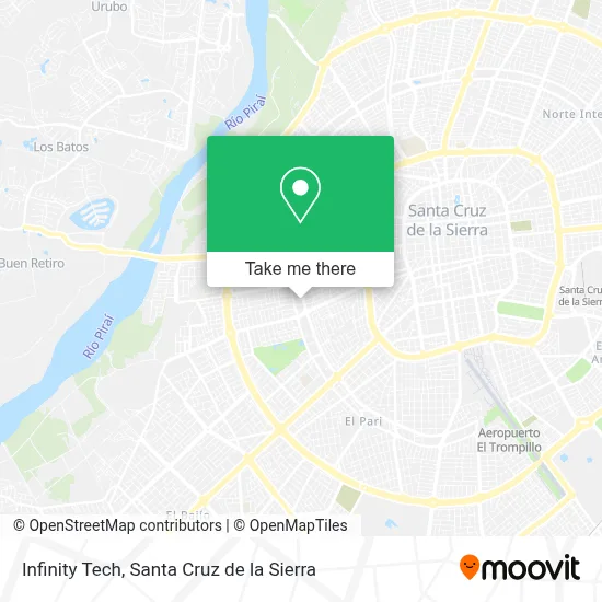 Infinity Tech map