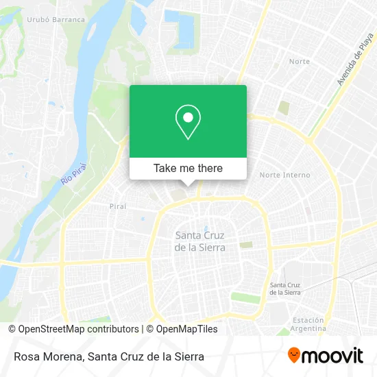 Rosa Morena map