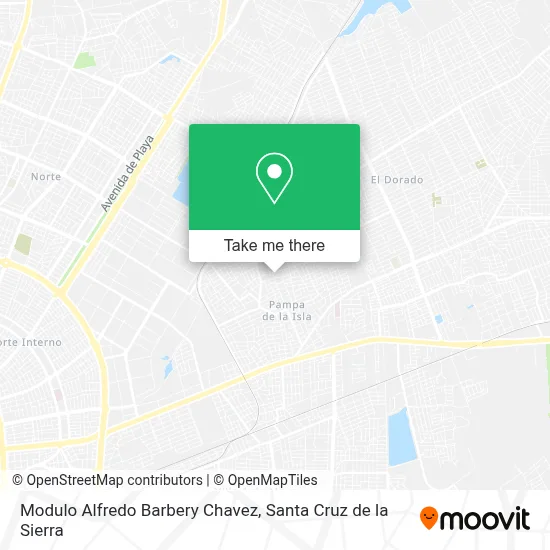 Modulo Alfredo Barbery Chavez map