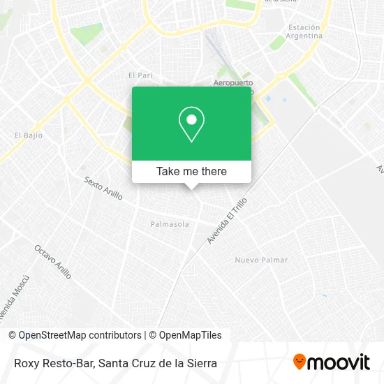 Roxy Resto-Bar map