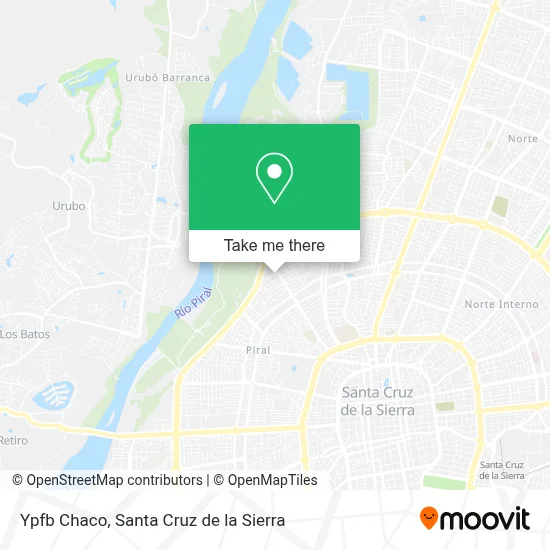 Ypfb Chaco map