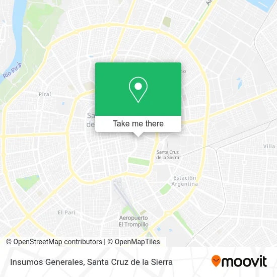 Insumos Generales map