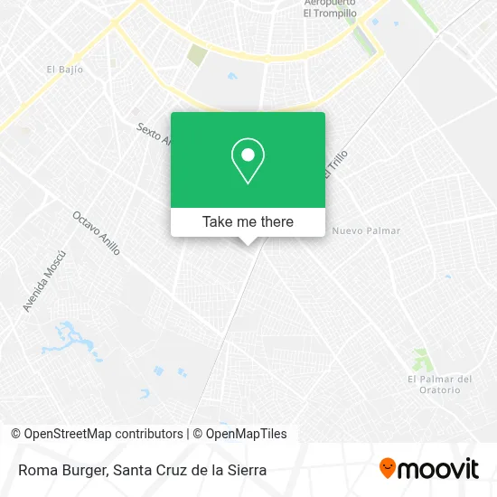 Roma Burger map