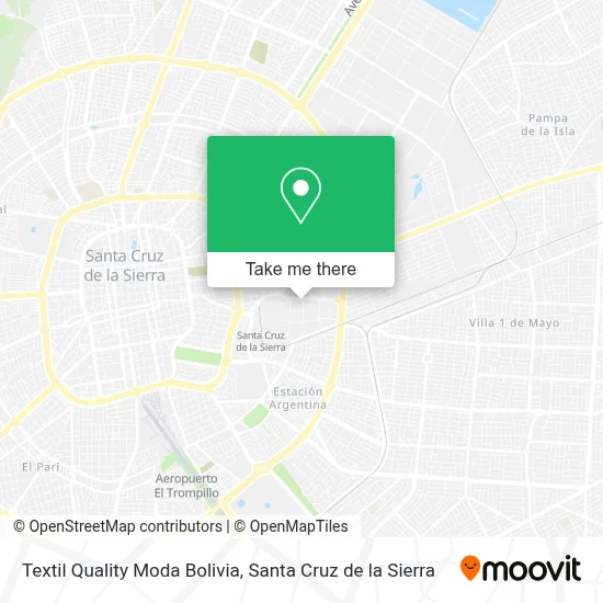 Textil Quality Moda Bolivia map