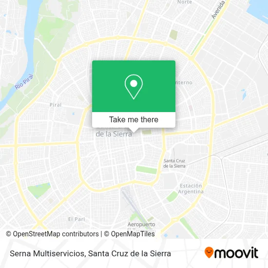 Serna Multiservicios map