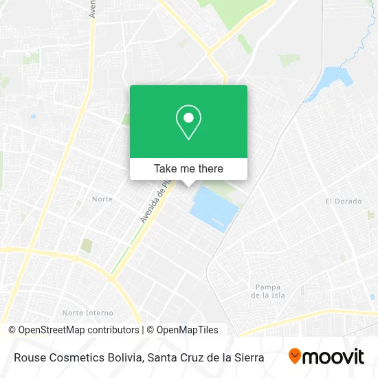 Rouse Cosmetics Bolivia map