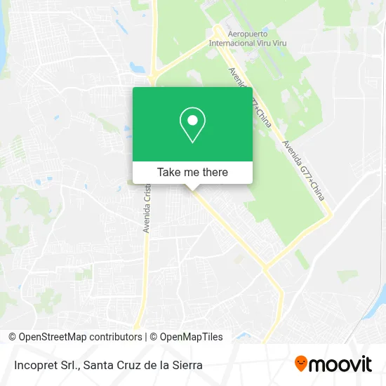 Incopret Srl. map