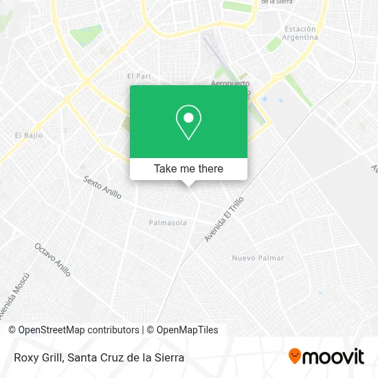 Roxy Grill map