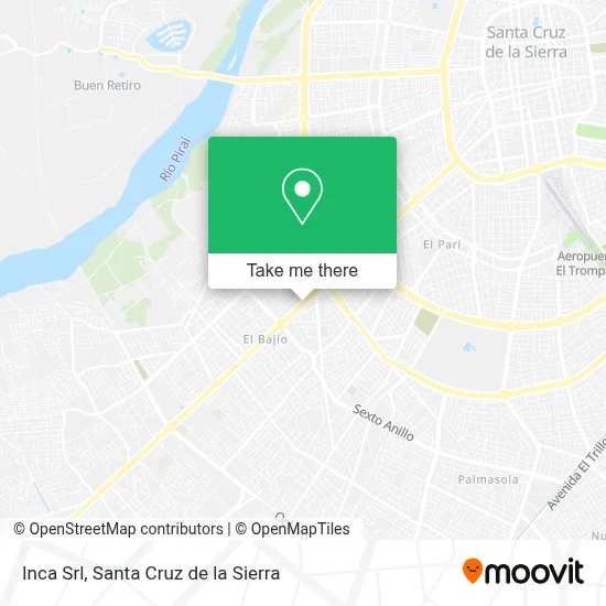 Inca Srl map