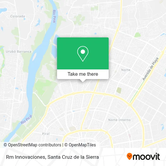 Rm Innovaciones map