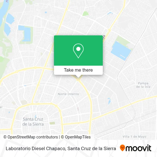 Laboratorio Diesel Chapaco map