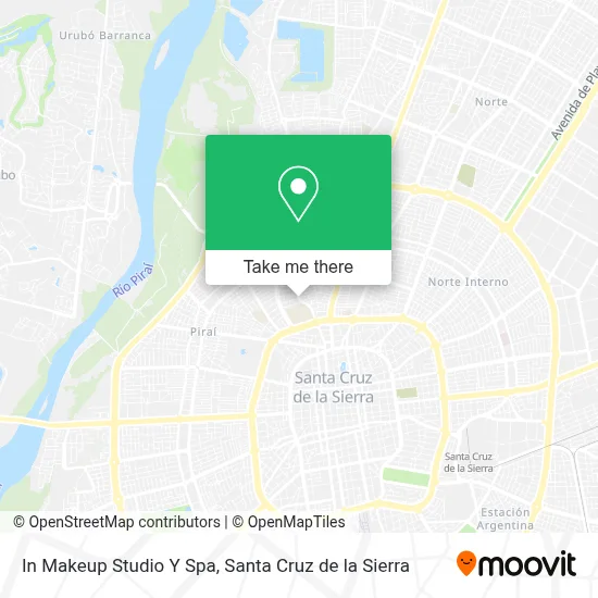 In Makeup Studio Y Spa map