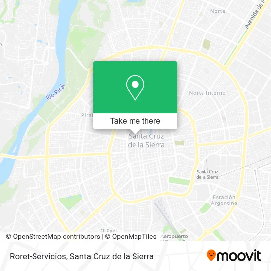 Roret-Servicios map