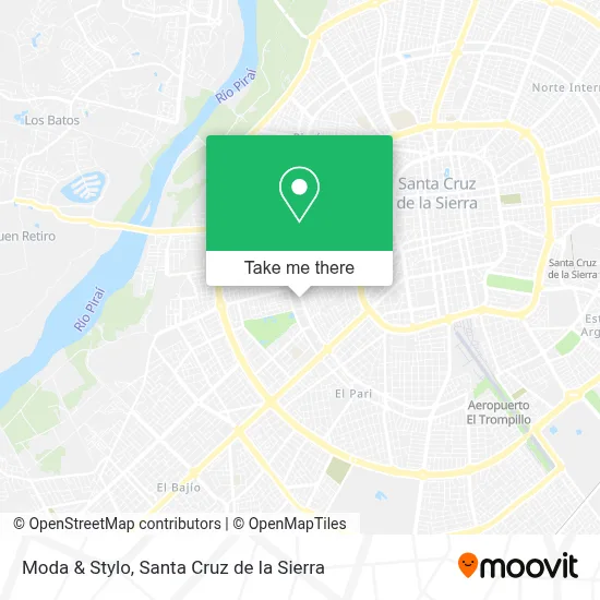 Moda & Stylo map