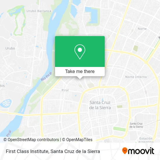 First Class Institute map