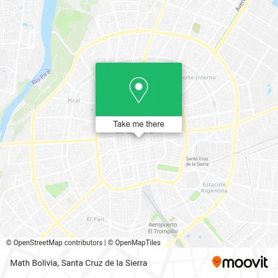 Math Bolivia map