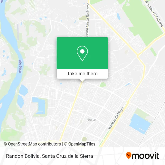 Randon Bolivia map