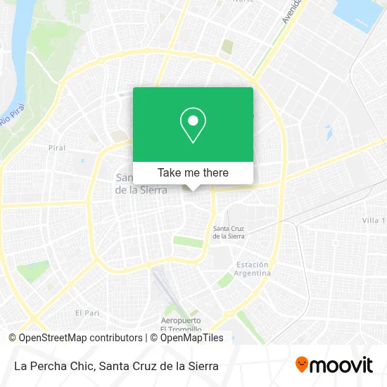 La Percha Chic map