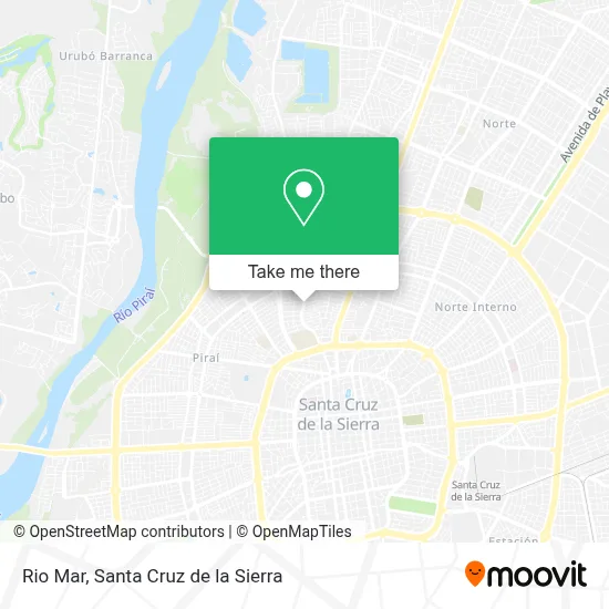 Rio Mar map