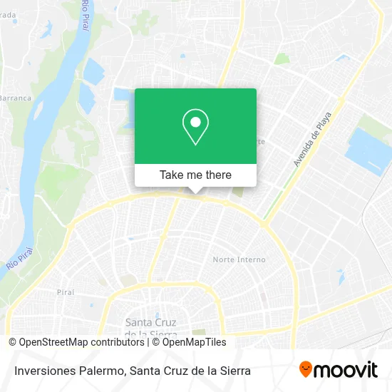 Inversiones Palermo map