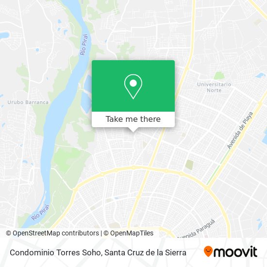 Condominio Torres Soho map