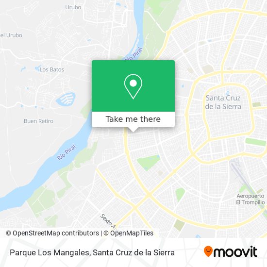 Mapa de Parque Los Mangales