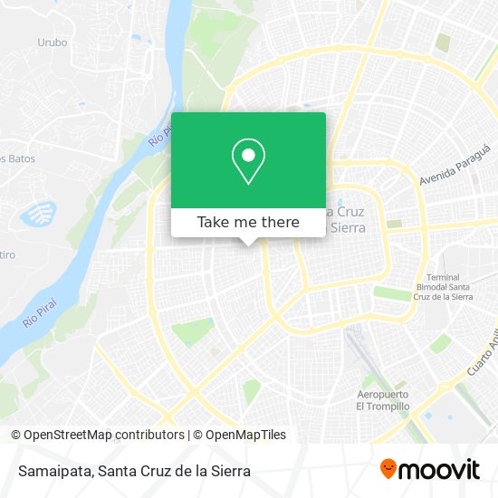 Samaipata map
