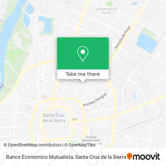 Mapa de Banco Economico Mutualista