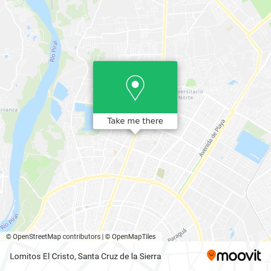 Lomitos El Cristo map