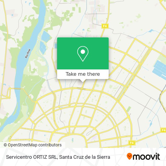 Servicentro ORTIZ SRL map