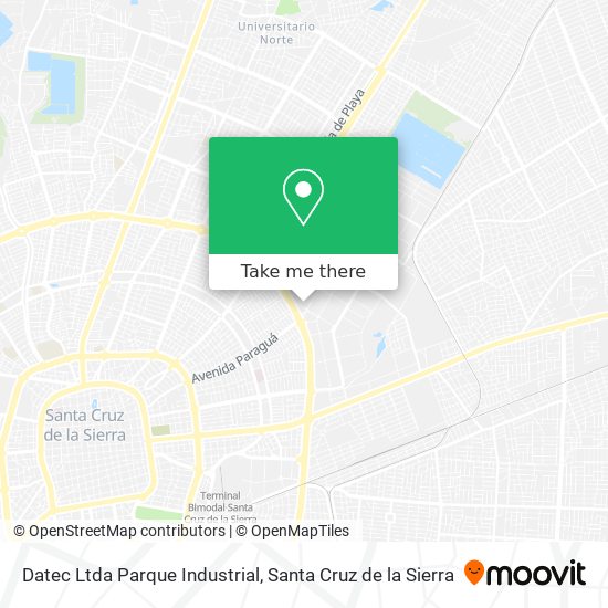 Datec Ltda Parque Industrial map