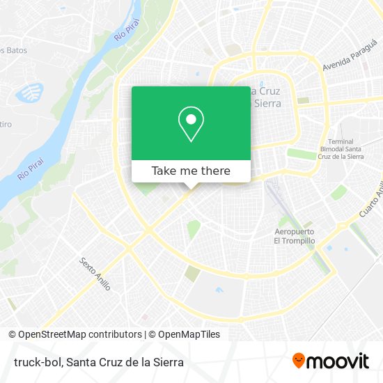 Mapa de truck-bol