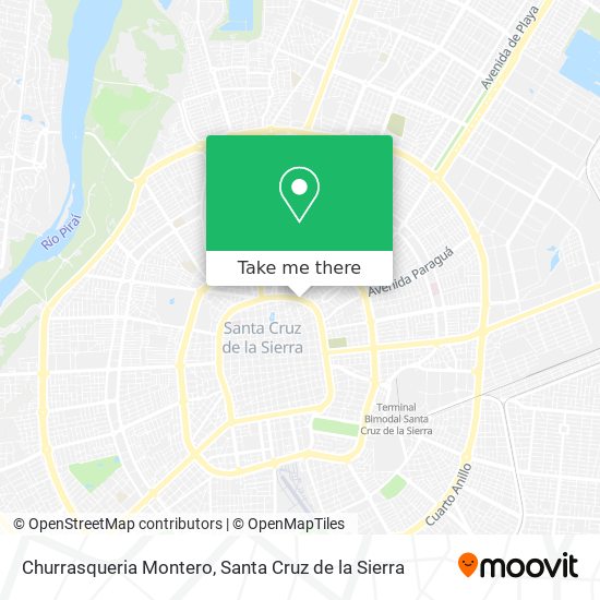 Churrasqueria Montero map