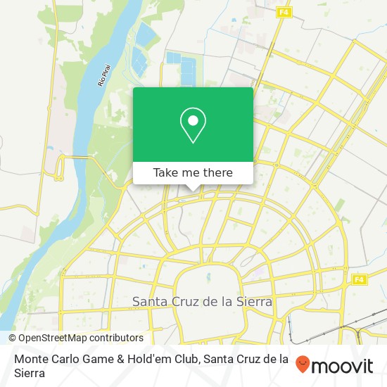 Monte Carlo Game & Hold'em Club map