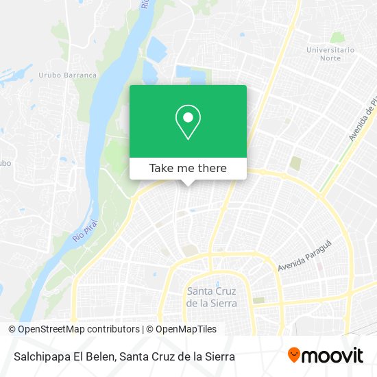 Salchipapa El Belen map