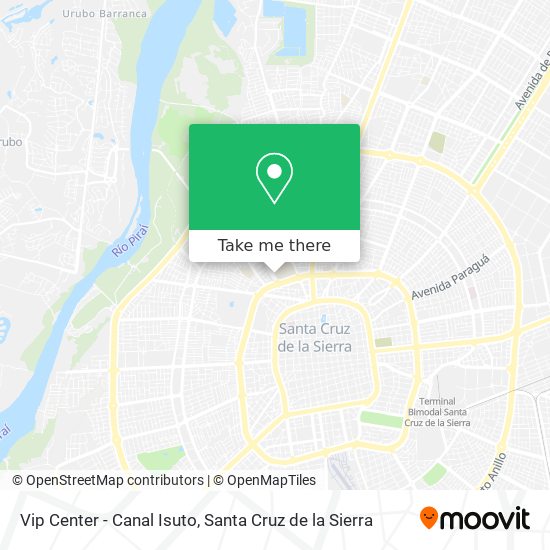 Vip Center - Canal Isuto map