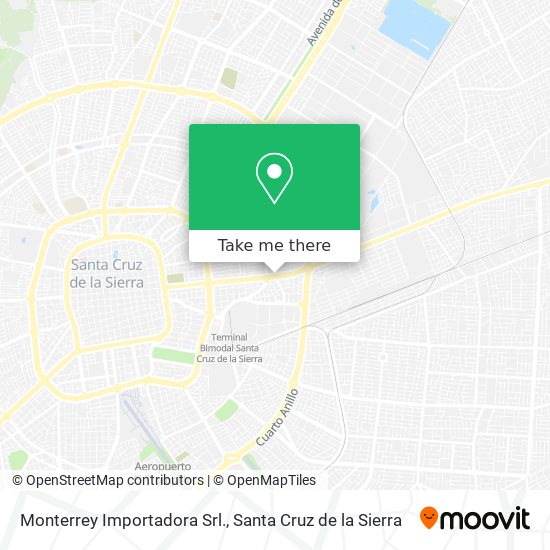 Monterrey Importadora Srl. map