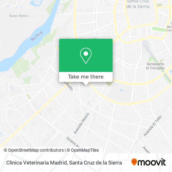 Mapa de Clínica Veterinaria Madrid