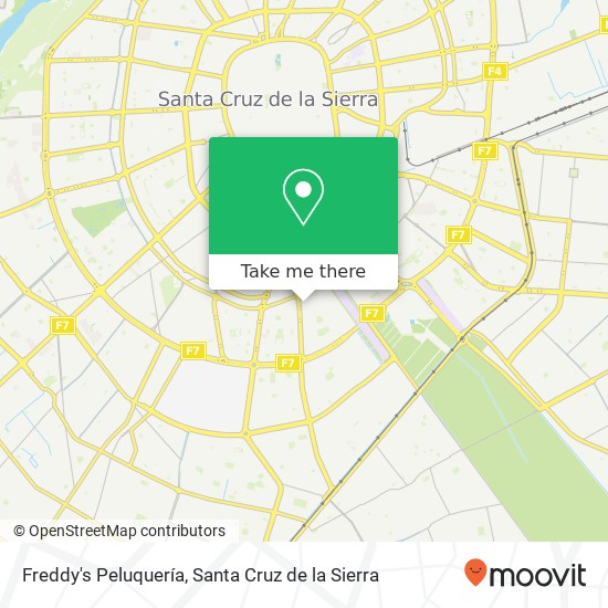 Freddy's Peluquería map