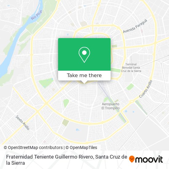 Fraternidad Teniente Guillermo Rivero map