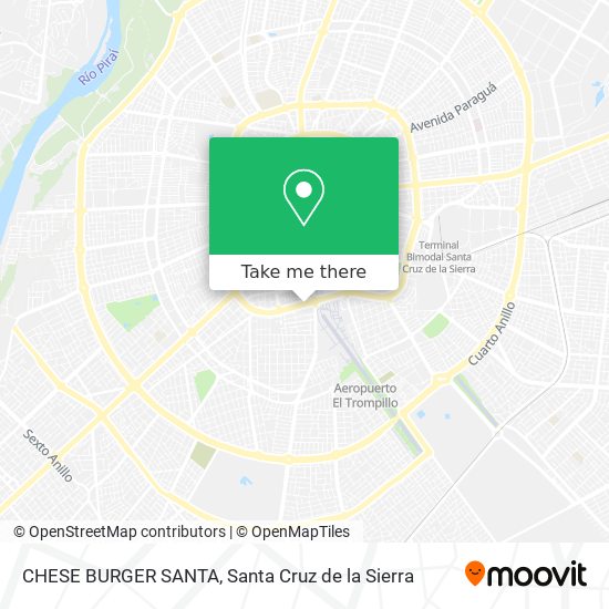 CHESE BURGER SANTA map