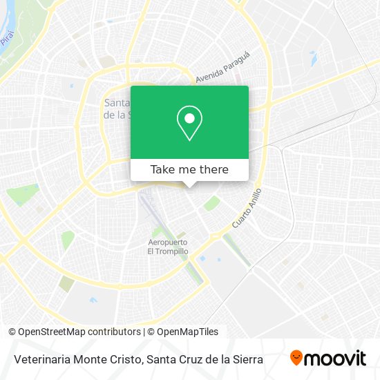 Veterinaria Monte Cristo map