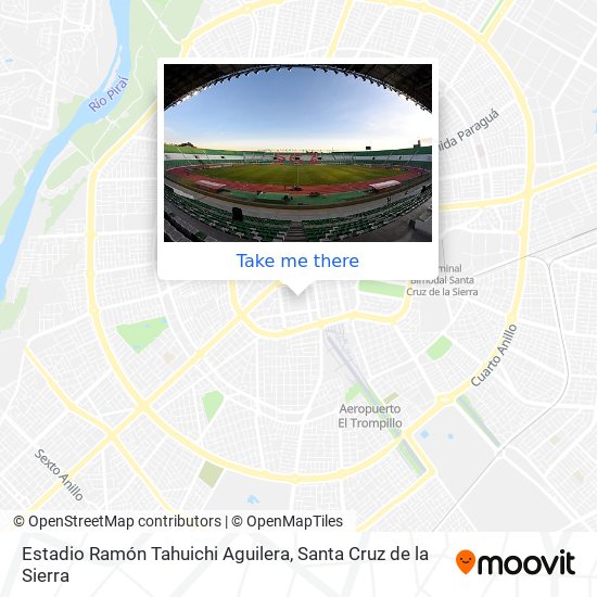 Estadio Ramón Tahuichi Aguilera map
