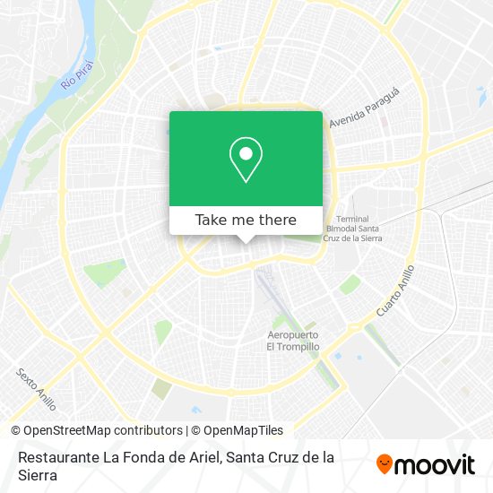 Restaurante La Fonda de Ariel map