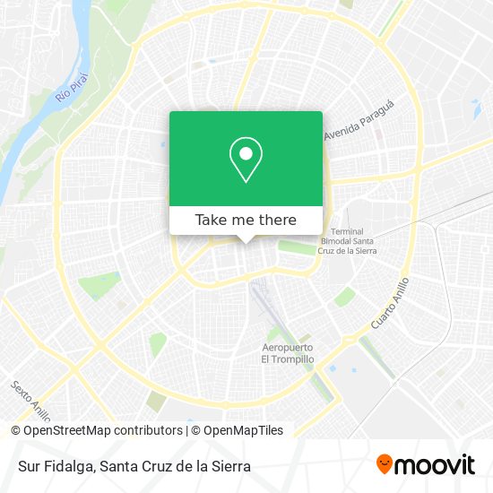 Sur Fidalga map