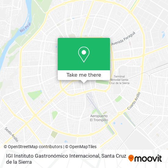 IGI Instituto Gastronómico Internacional map